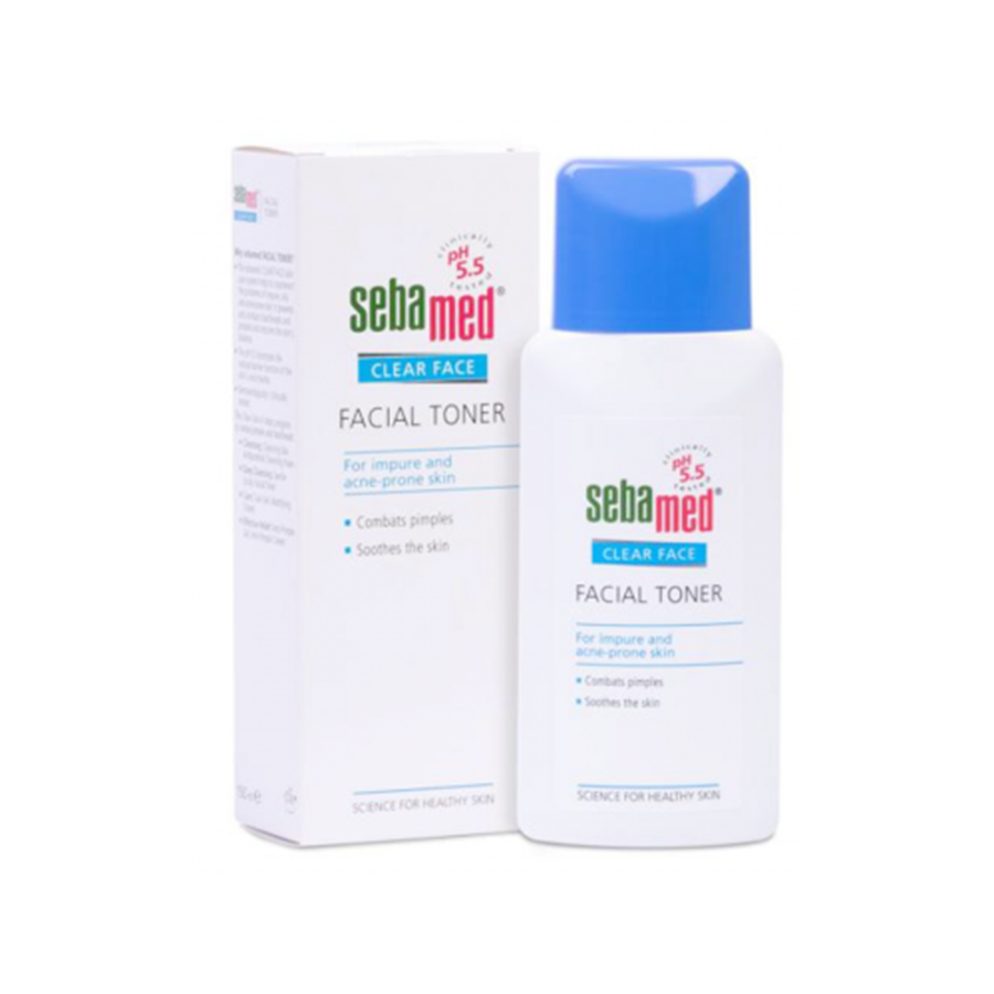 Nước Hoa Hồng Cân Bằng Da, Se Khít Lỗ Chân Lông Ph 5.5 Sebamed Clear Face Deep Cleansing Facial Toner Scf03A 150Ml