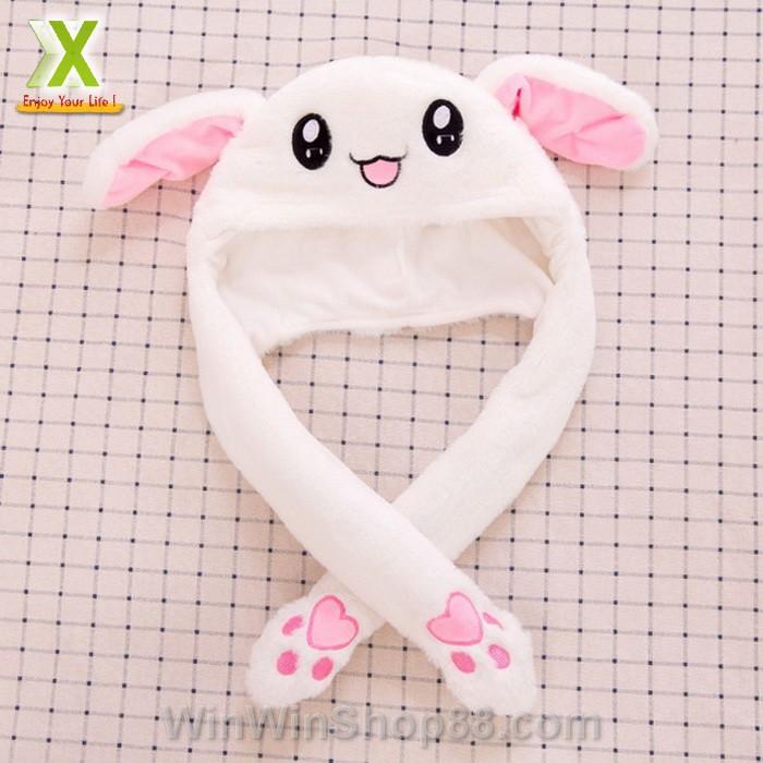 Mũ nón tai thỏ giật Kpop - Winz.vn