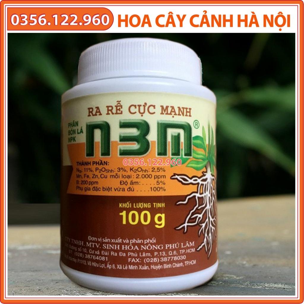 Phân bón lá ra rễ cực mạnh N3M - Lọ 100g