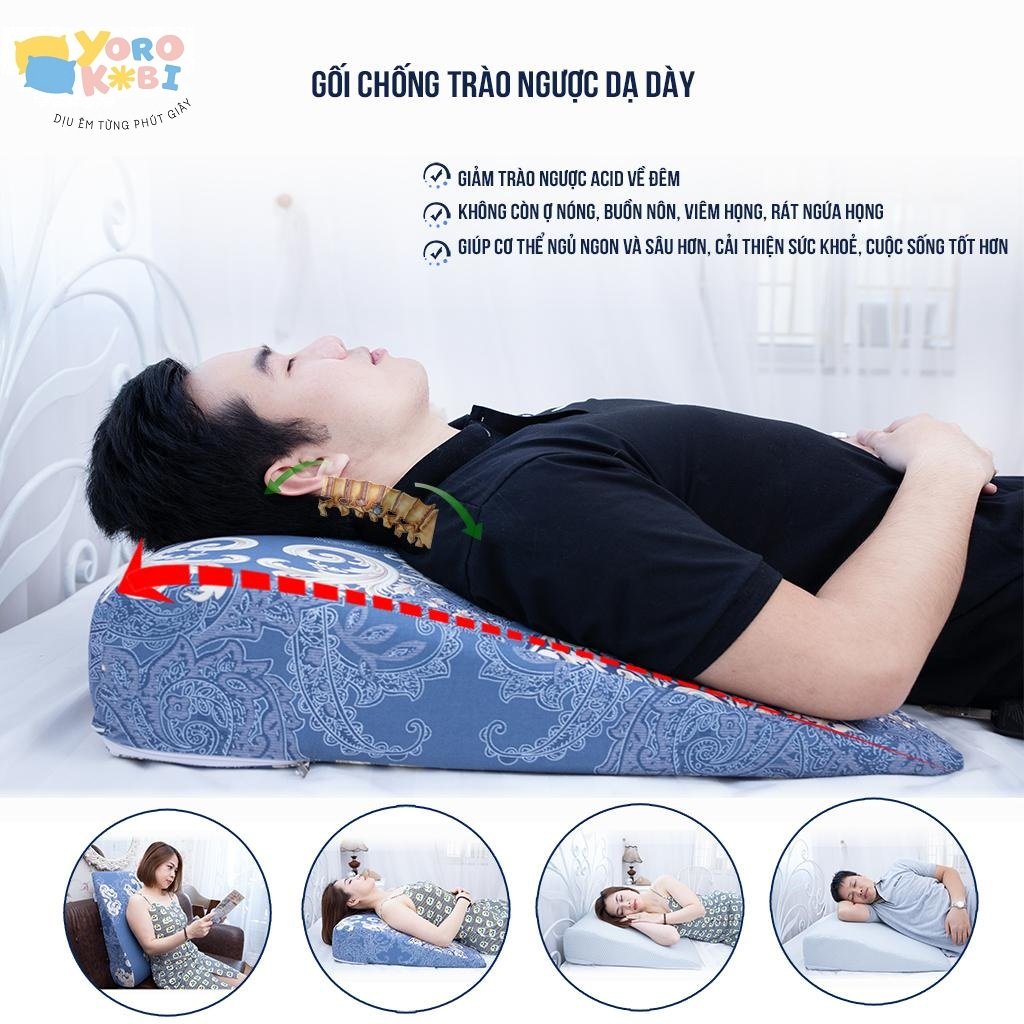 VỎ GỐI CHỐNG TRÀO NGƯỢC DẠ DÀY NGƯỜI LỚN YOROKOBI