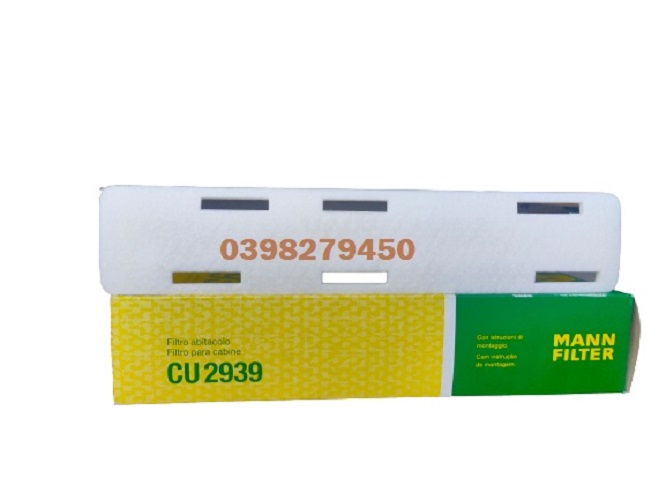 LỌC GIÓ ĐIỀU HÒA MANN FILTER CHO VM GROUP CU2939