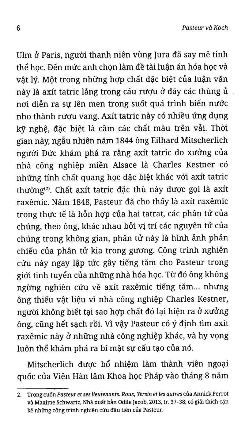 Sách Pasteur Và Koch Cuộc Đọ Sức Của Những Người Khổng Lồ Trong Thế Giới Vi Sinh Vật