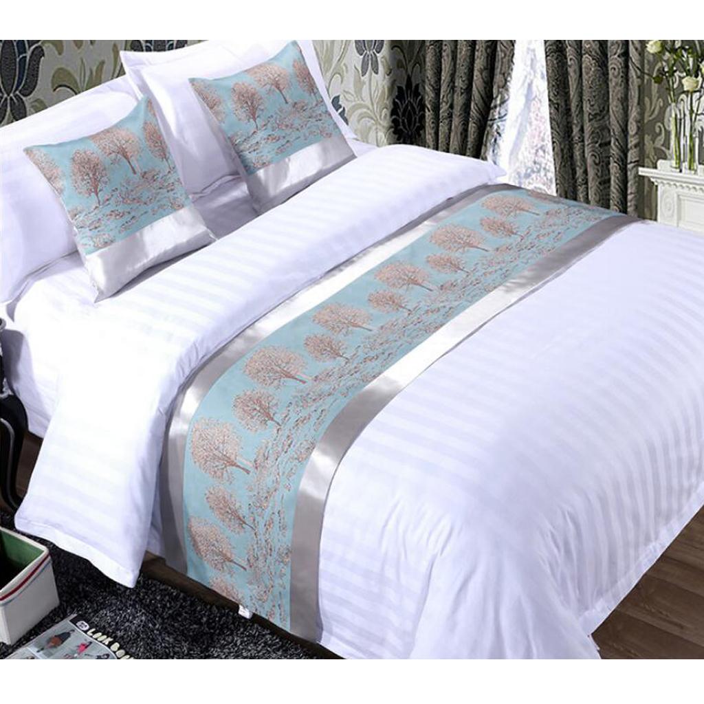 50x210cm Luxurious Bed Runner Scarf for 150cm Bed