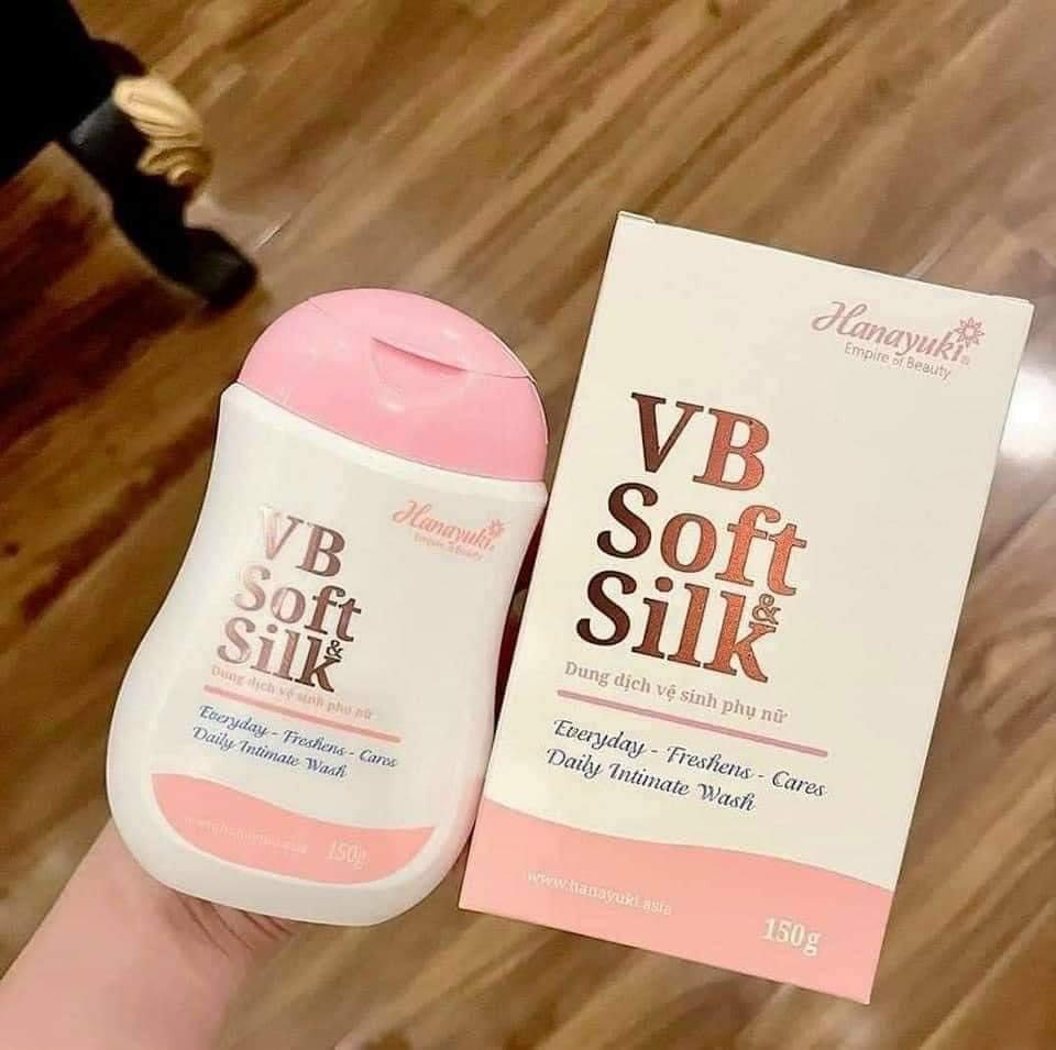 DUNG DỊCH HANAYUKI VB SOFT SILK GIÚP SẠCH KHUẨN