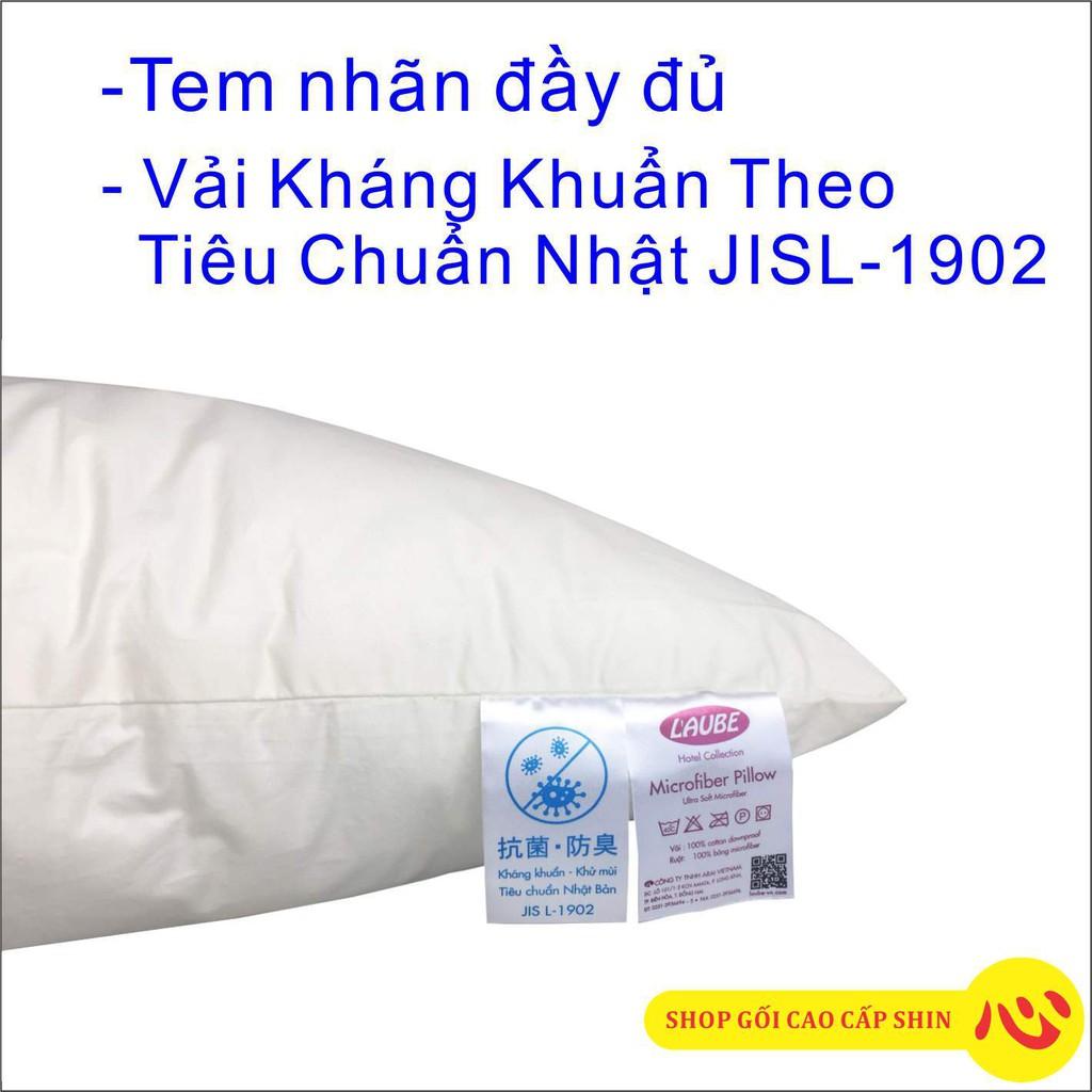 Gối siêu mềm Microfiber Kháng Khuẩn 40x60cm