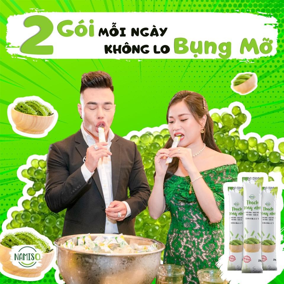 Thạch Rong Nho Namiso Kiểm Soát Cân Nặng