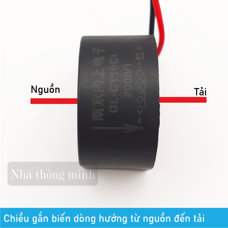 Đồng hồ,Công tơ điện tử 1 pha 6 thông số 100A 220V đo Dòng A , Vôn V, Cos phi Pf, Tần số Hz, Công suất W