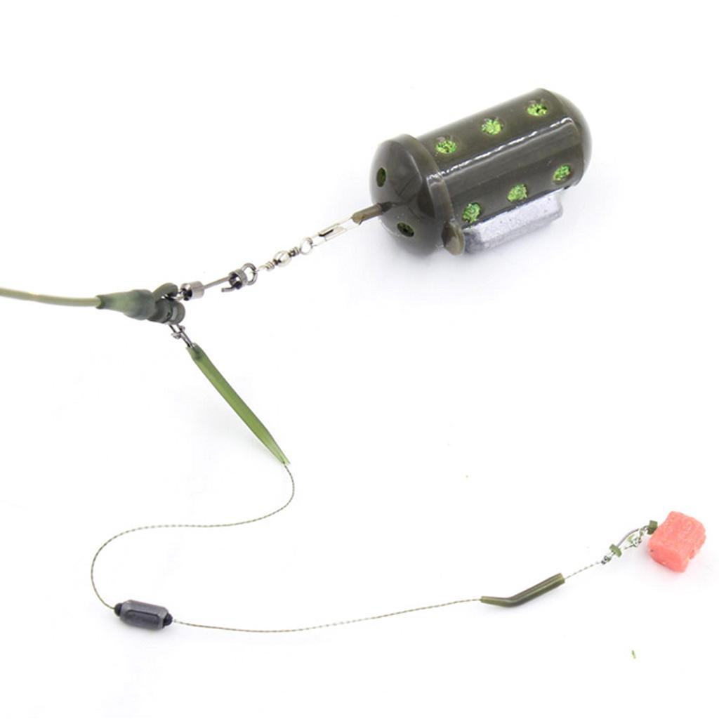 Fishing Tackle Trap Feeder Bait Cage Lure Pit Device Basket Holder