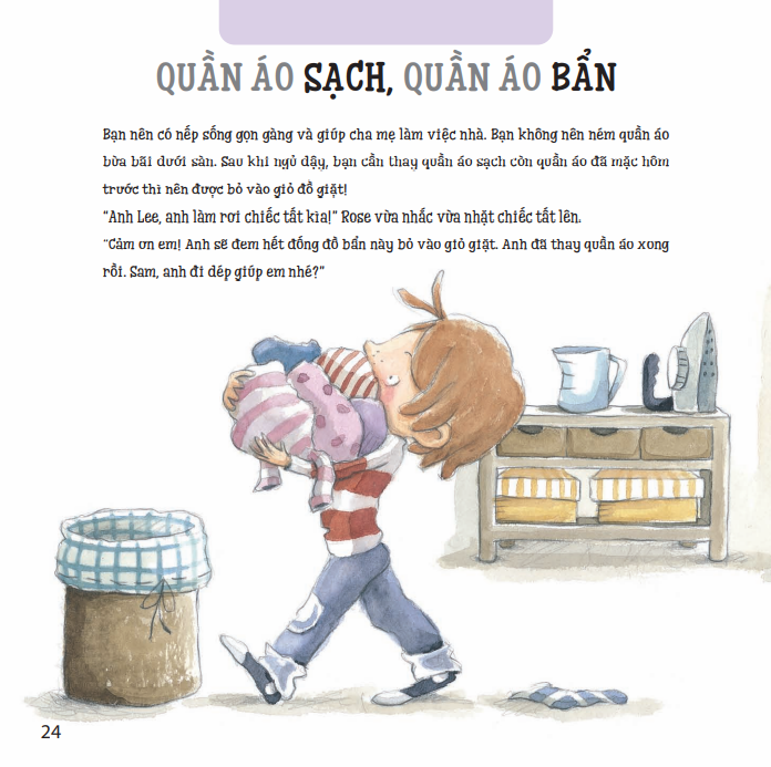 The Gang series - Tớ luôn luôn sạch sẽ - Bé học kĩ năng tự chăm sóc bản thân
