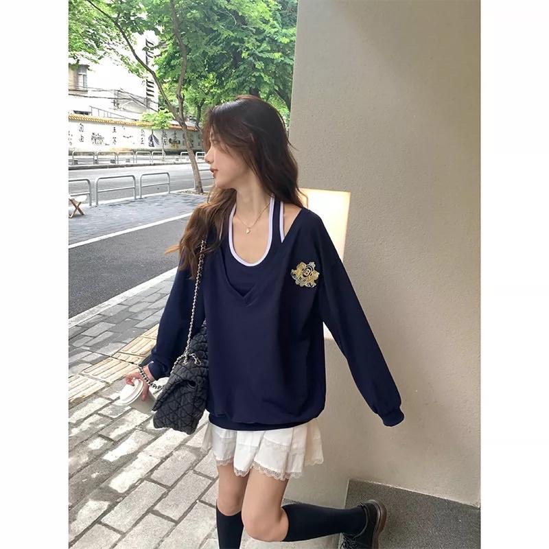 SET ÁO ULZZANG HUY HIỆU SET ÁO 2 MÓN