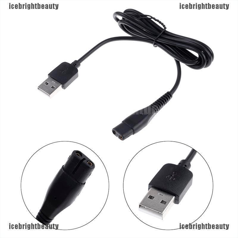 ICEB A00390 5V electric shaver USB plug charger cable for shavers RQ310/311/312/320