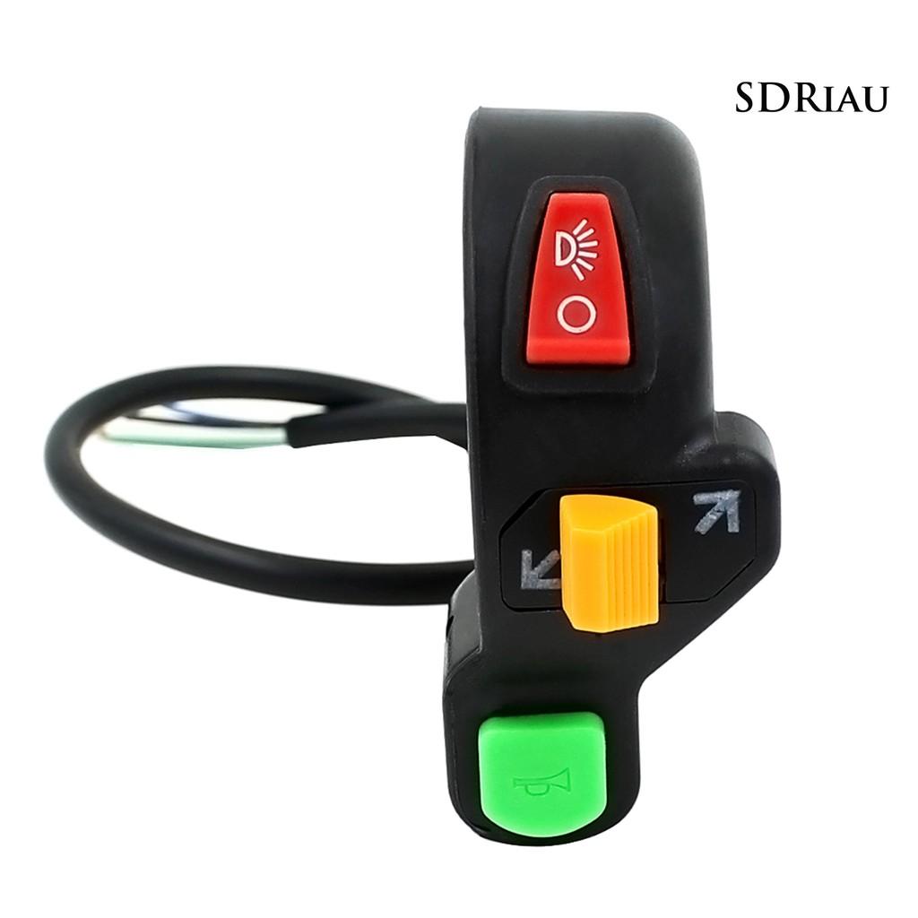 Bộ Công Tắc Gắn Tay Cầm Xe Đạp 3 Trong 1 Tiện Dụng