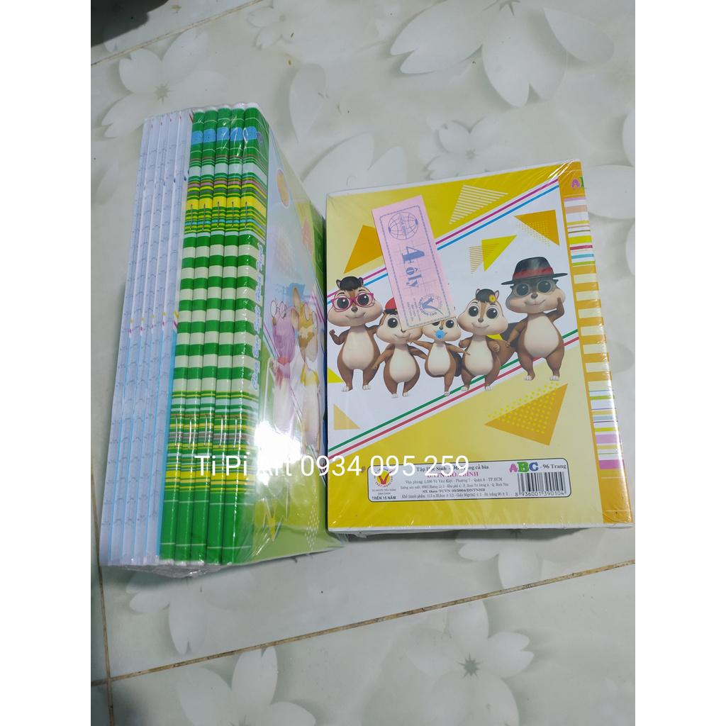 Tập ABC Hoà Bình 96 trang, 80gsm tặng kèm giấy bao con nai