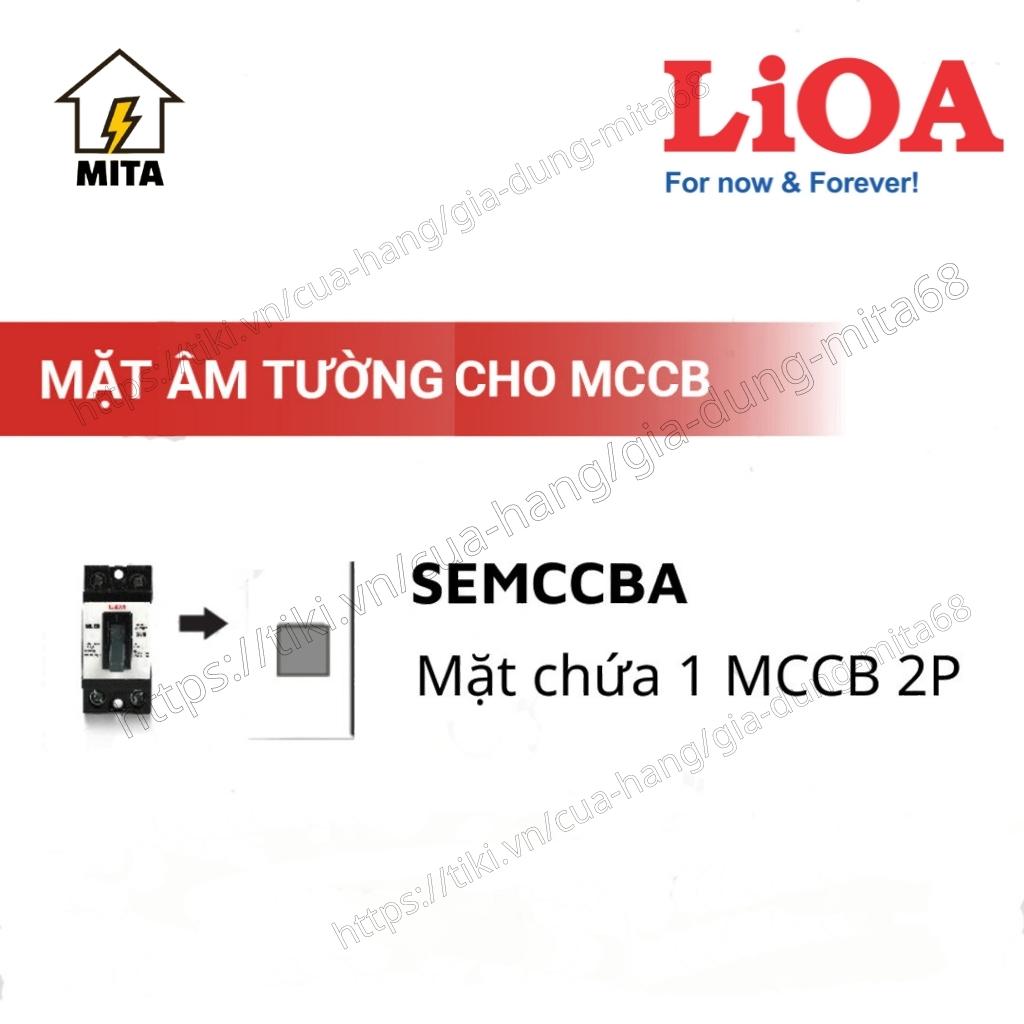 Mặt và Hộp chứa Aptomat MCB/MCCB LiOA dùng cho Át đơn, Át đôi, Át khối