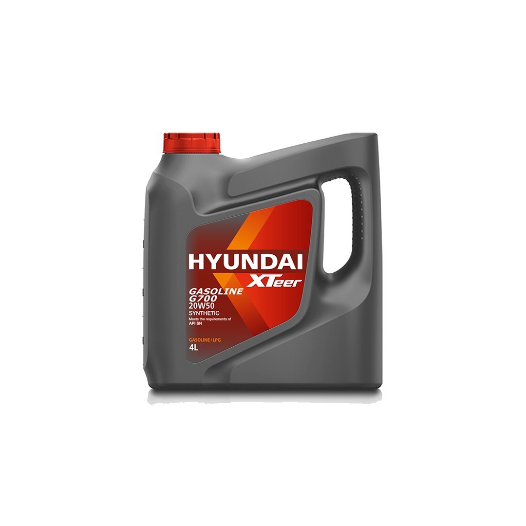 Dầu nhớt ô tô máy xăng Hyundai Gasoline G700 20W50 4 lít