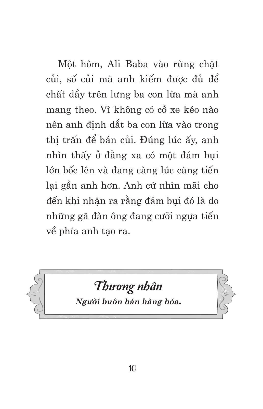 Sách - Tuyển Tập Nghìn Lẻ Một Đêm - Ali Baba Và Bốn Mươi Tên Cướp