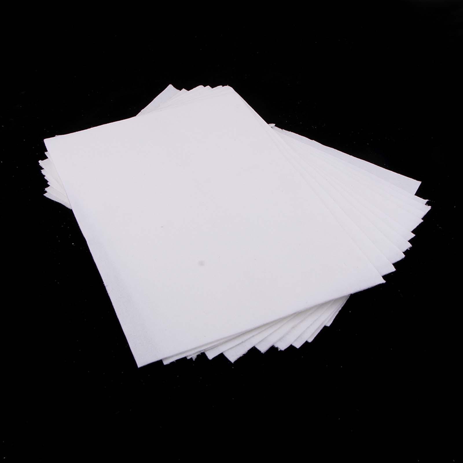 10Pcs Glass Fusing Paper Ceramic Fiber Paper Durable DIY Microwave Kiln