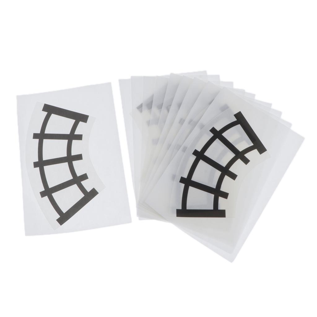 10 sheets traffic life sign mark symbol stickers for scrapbooking diary