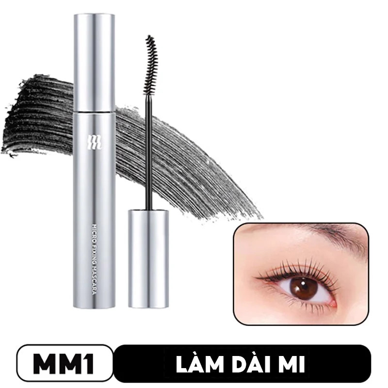 Mascara Cố Định, Làm Dài Và Dày Mi Merzy Micro Fixing Mascara 9ml