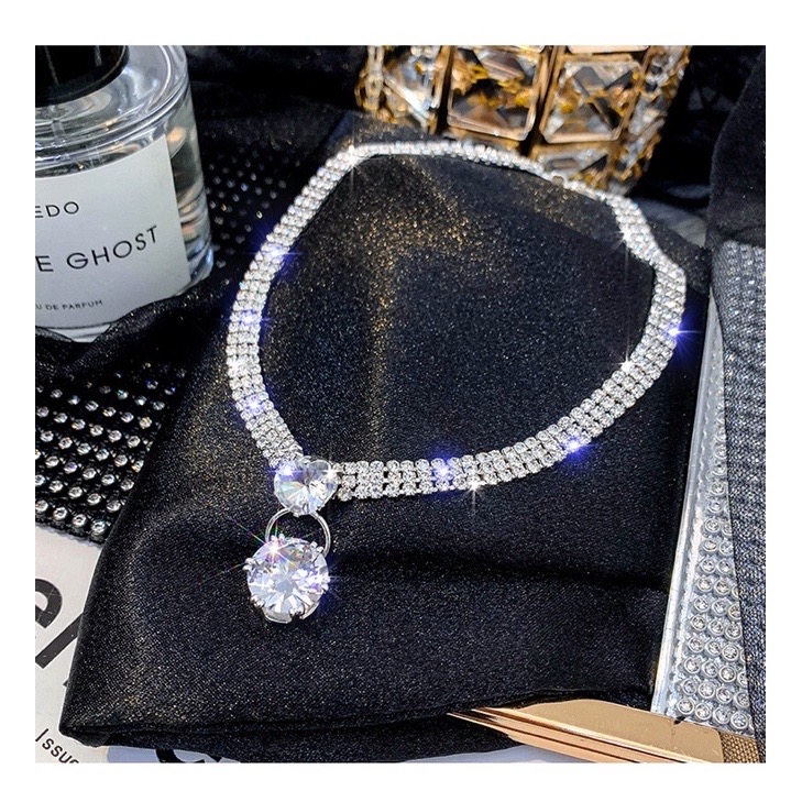 Vòng Cổ Choker Cao Cấp Đính Đá Dự Tiệc Event Sang Trọng Quý Phái