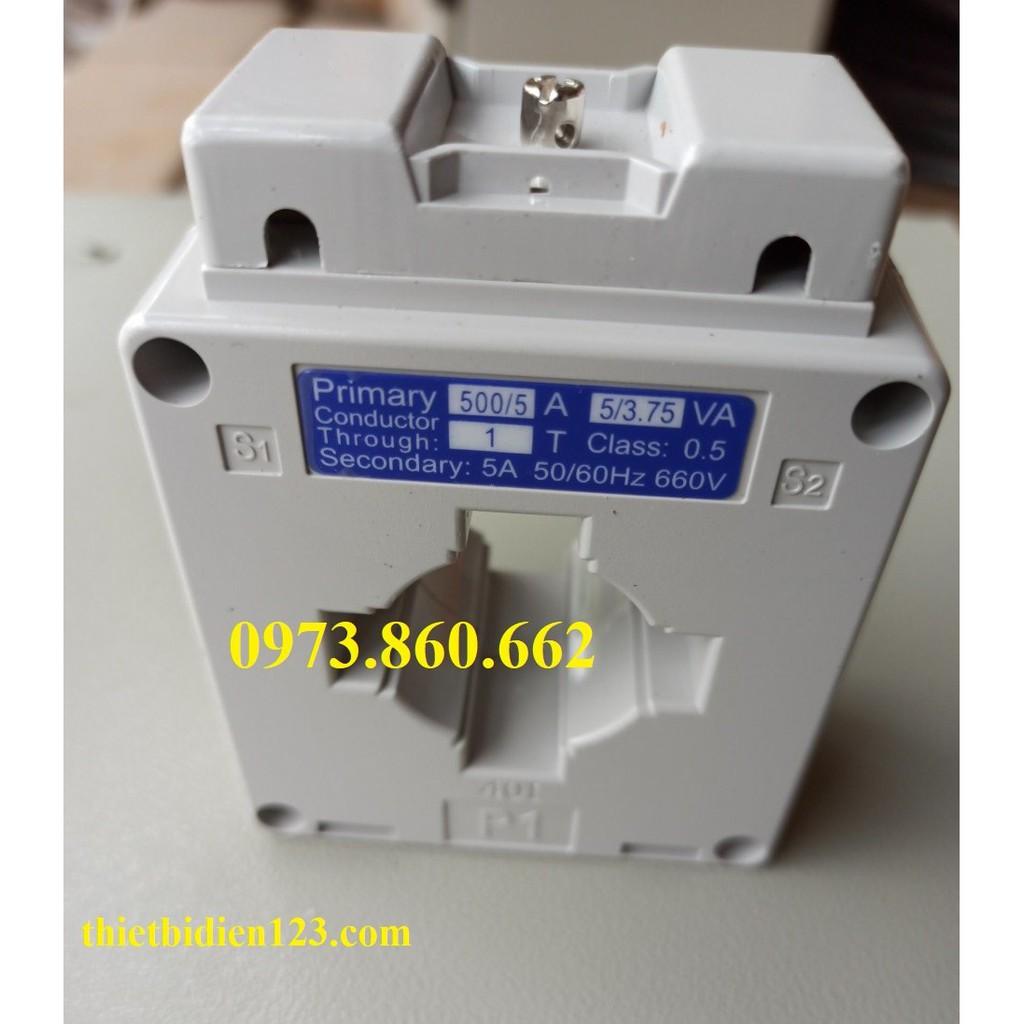 Biến dòng đo lường CT - cảm biến dòng TI - 100/5, 200/5, 300/5, 500/5