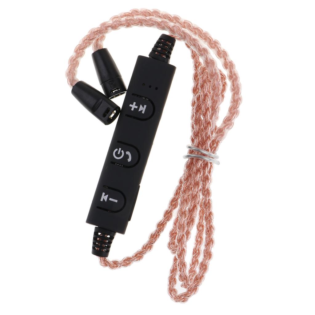 Wireless Bluetooth Cable Upgrade Wire 2 Pin For Sennheiser IE80