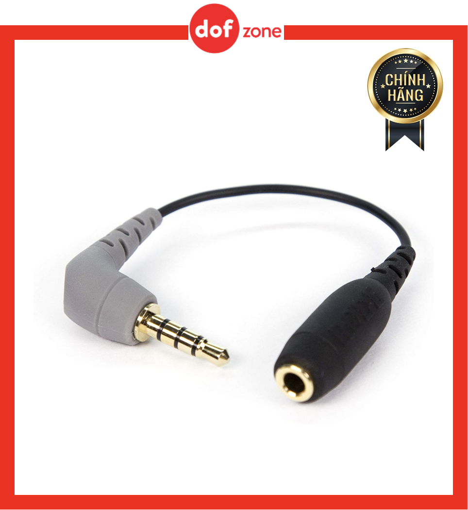 JACK CHUYỂN ĐỔI RODE SC4 3.5MM TRS RA TRRS CHO MIC THU ÂM hàng chính hãng