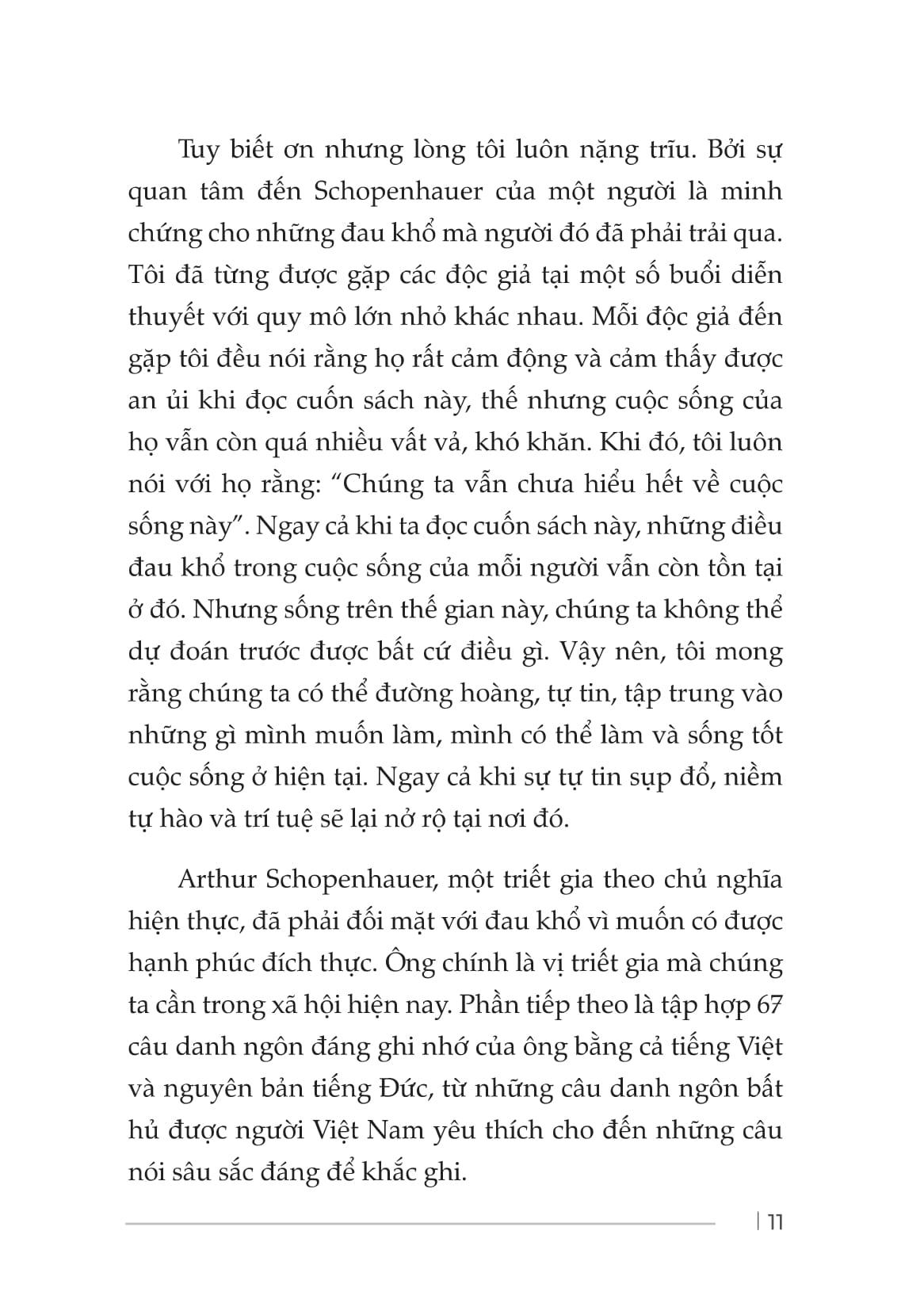 Sách - Chủ Nghĩa Schopenhauer - Hạnh Phúc Là Khi Không Còn Để Ý Tới Ánh Nhìn Của Người Khác