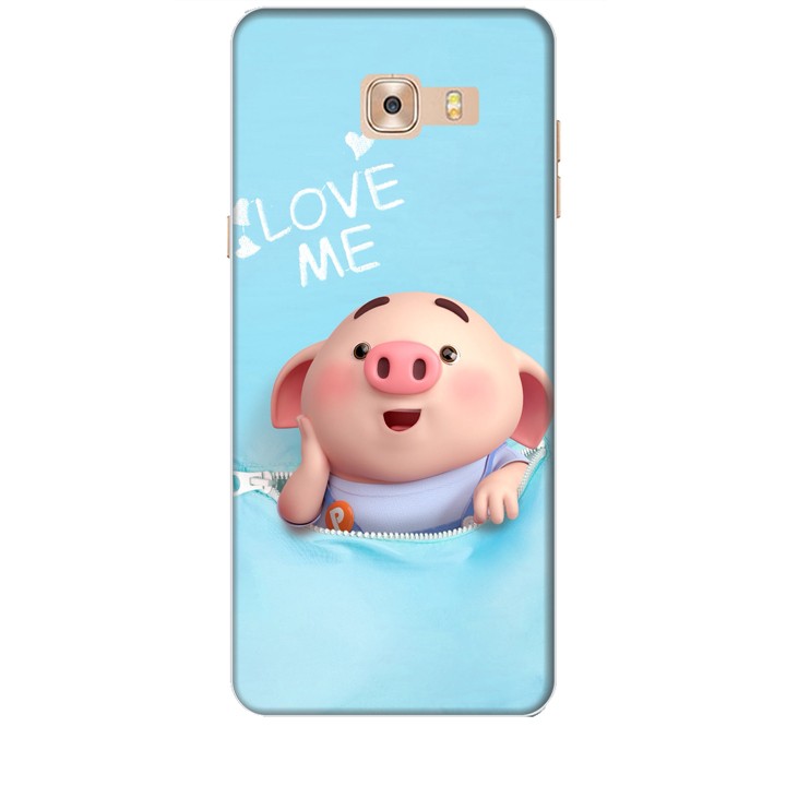 Ốp Lưng Dành Cho Điện Thoại  Samsung Galaxy C9 Pro Heo Tình Yêu