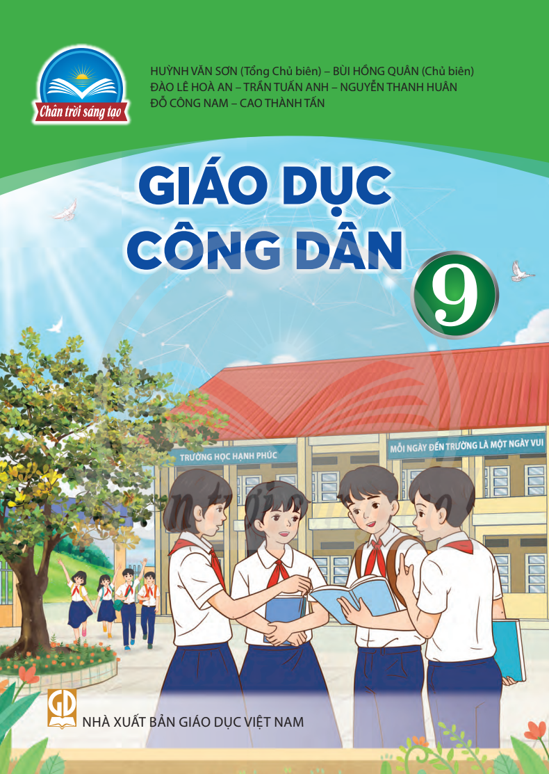 Sách giáo khoa Giáo Dục Công Dân 9- Chân Trời Sáng Tạo