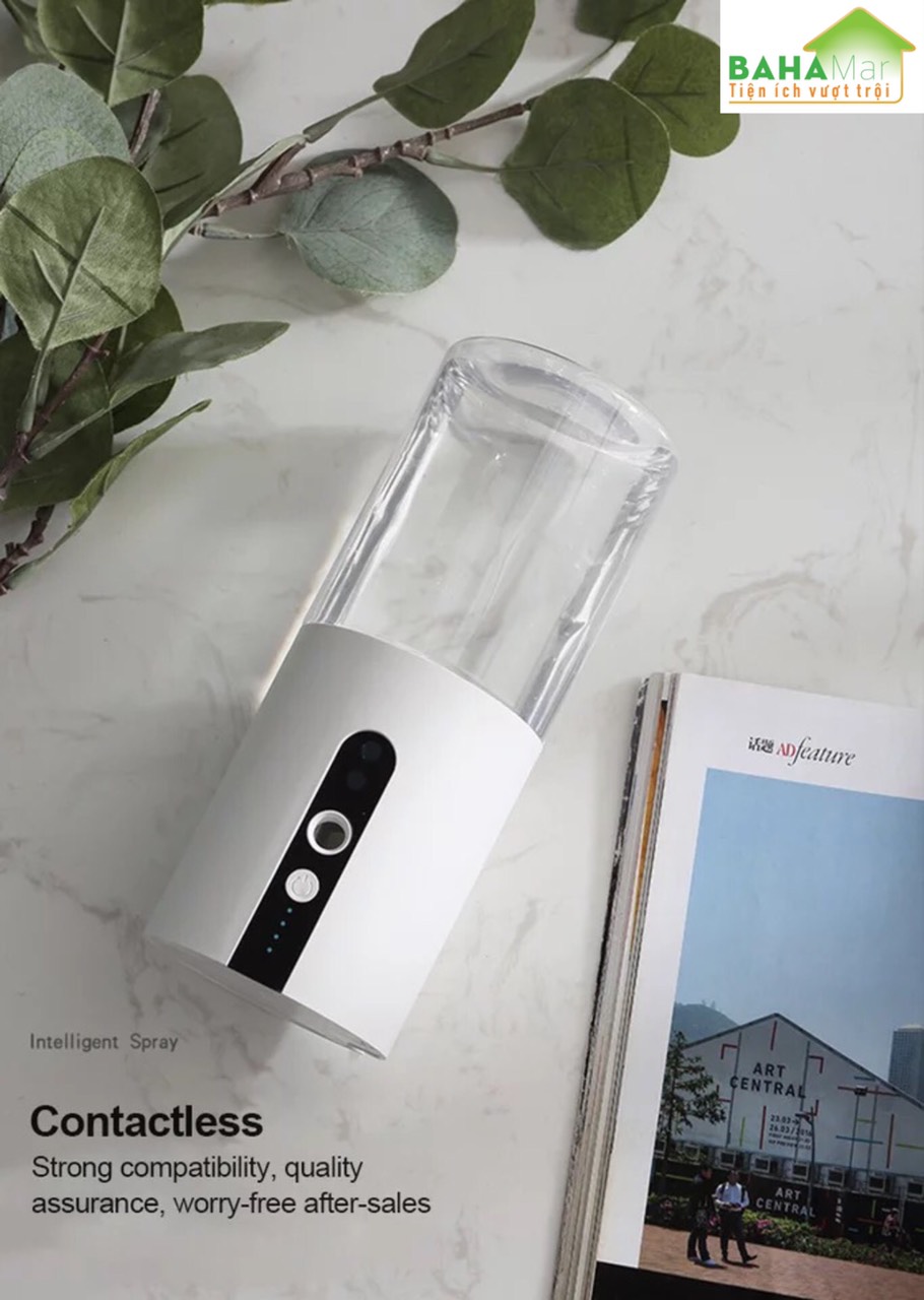 MÁY PHUN TIỆT TRÙNG CẢM ỨNG HỒNG NGOẠI TỰ ĐỘNG PHUN SƯƠNG RỬA TAY KHỬ KHUẨN "BAHAMAR" giúp rửa tay sát khuẩn nhanh và tiện hơn rất nhiều