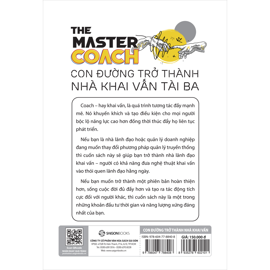 The Master COACH: Con Đường Trở Thành Nhà Khai Vấn Tài Ba -  đưa nghệ thuật khai vấn vào thói quen lãnh đạo hằng ngày