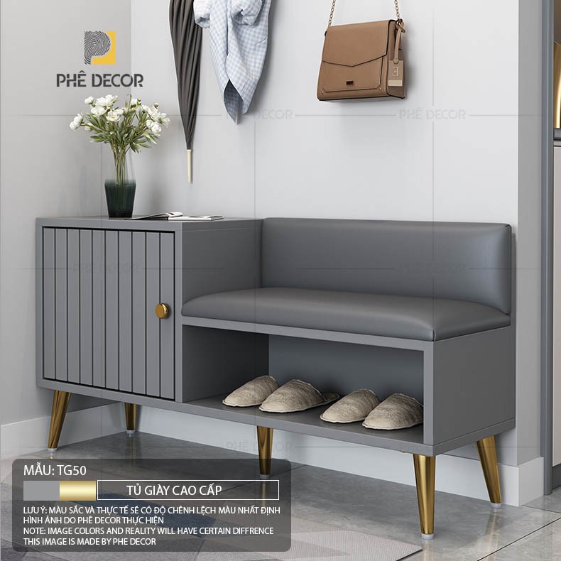 TỦ GIÀY CAO CẤP - TG50 - Dáng đứng 60x32,8x100