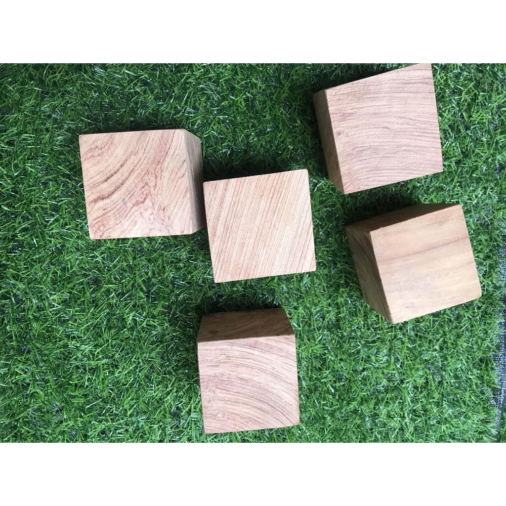 cube 10cm khối gỗ lập phương cube 10cmx10cmx10cm trang trí đồ chơi kê hàng loại 1 gỗ an toàn