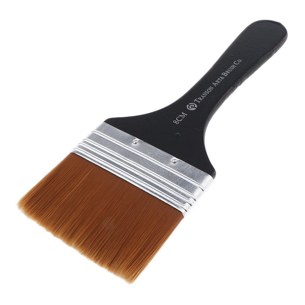 3x Art Paint Brushes for for Watercolor, Acrylic, Oil 7 Different Sizes to Choose for Artists, Adults & Kids