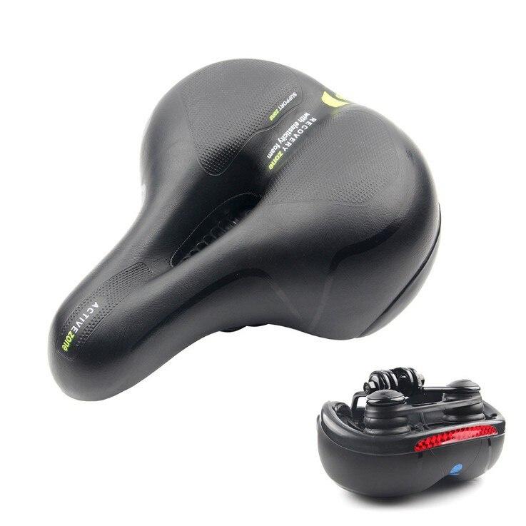 Bicycle Saddle Anti Slip & Sun Road Bike Saddle Accessories Shock Absorber Widen Big Butt Cycling Bike Seat