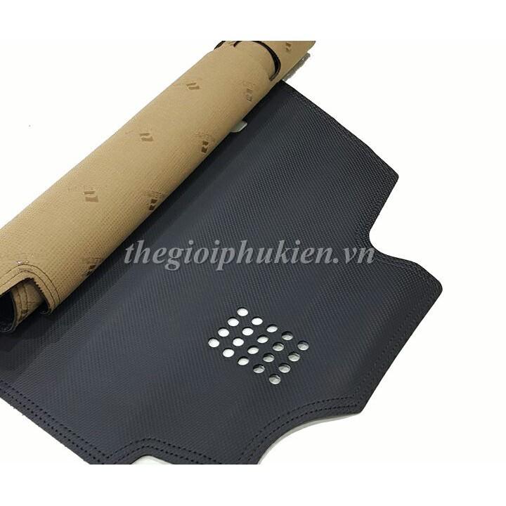 Thảm da Taplo KIA Rio vân Carbon cao cấp