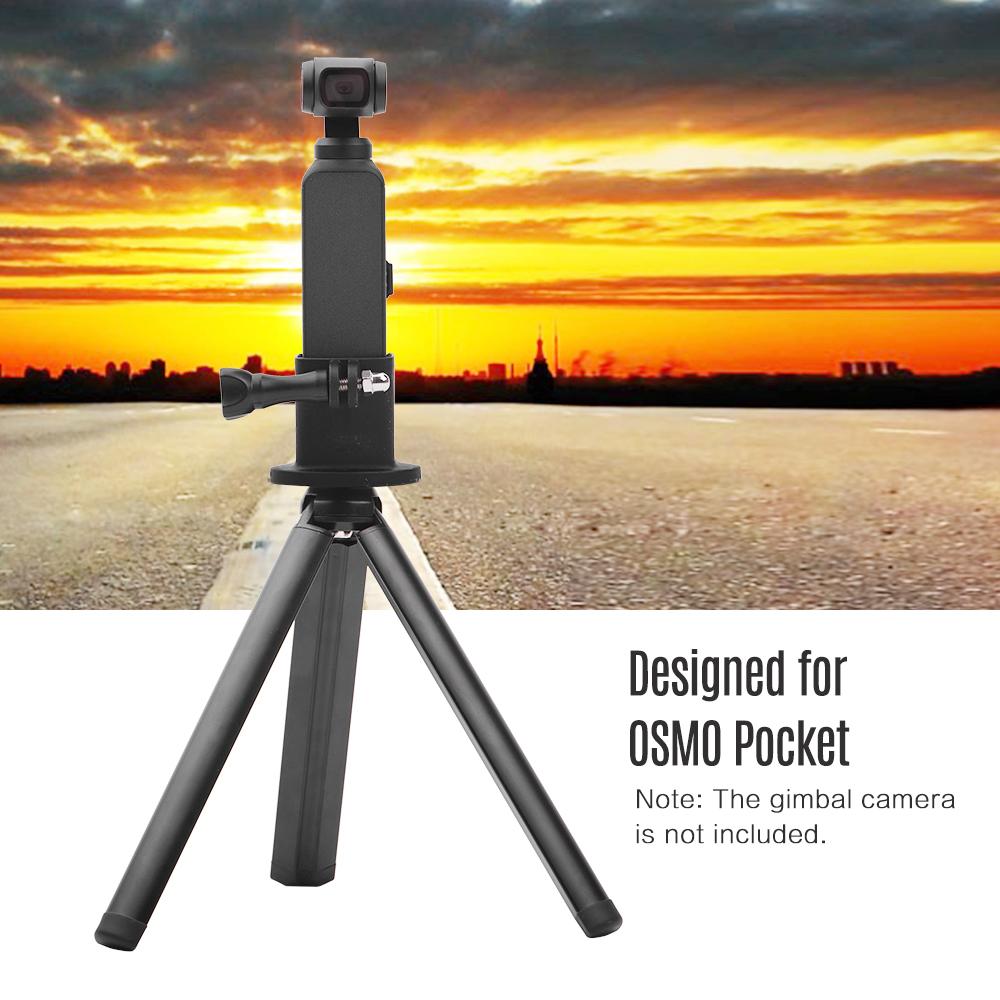 Portable Base Stand Adapter Holder Connector & Desktop Tripod Mount with 1/4 Inch Screw Expansion Kit for Pocket