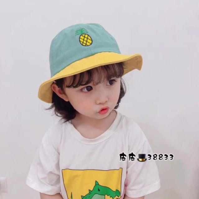 Mũ vành hoa quả cute