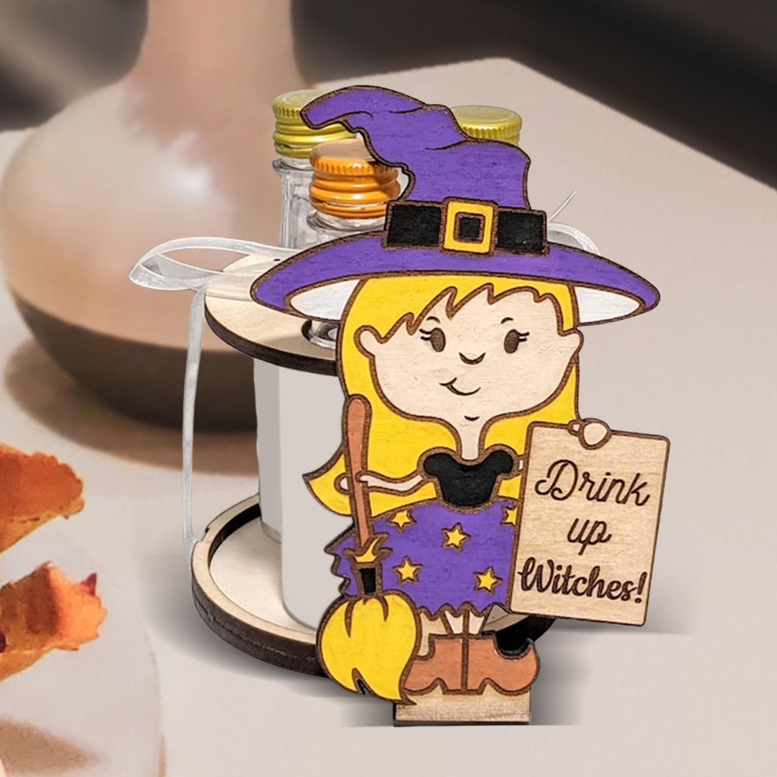 Halloween Mini Bottle Stand Countertop Mini Halloween Rack