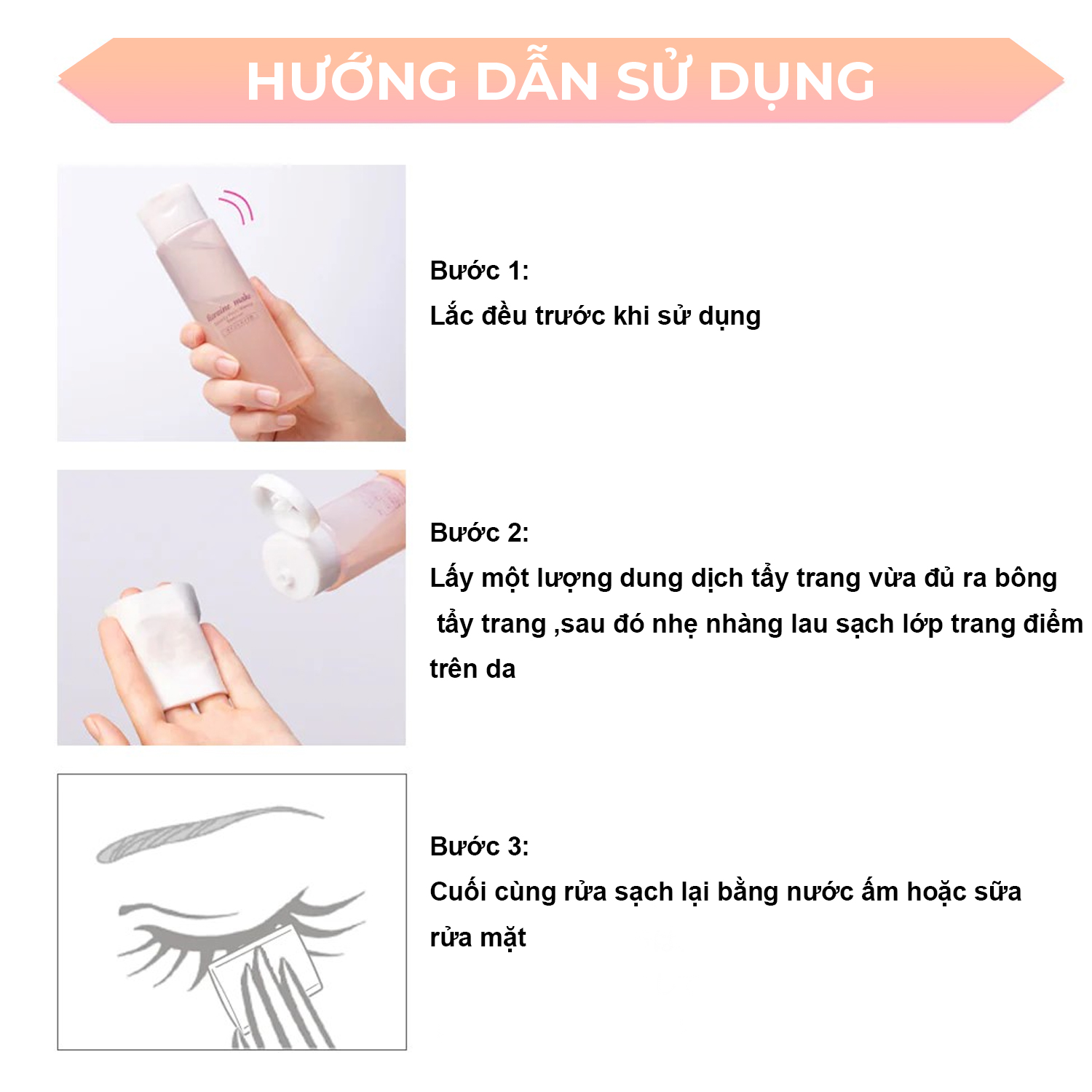 Nước Tẩy Trang Nhanh Dành Cho Vùng Mắt Kissme Heroine Make Speedy Point Makeup Remover 120ml