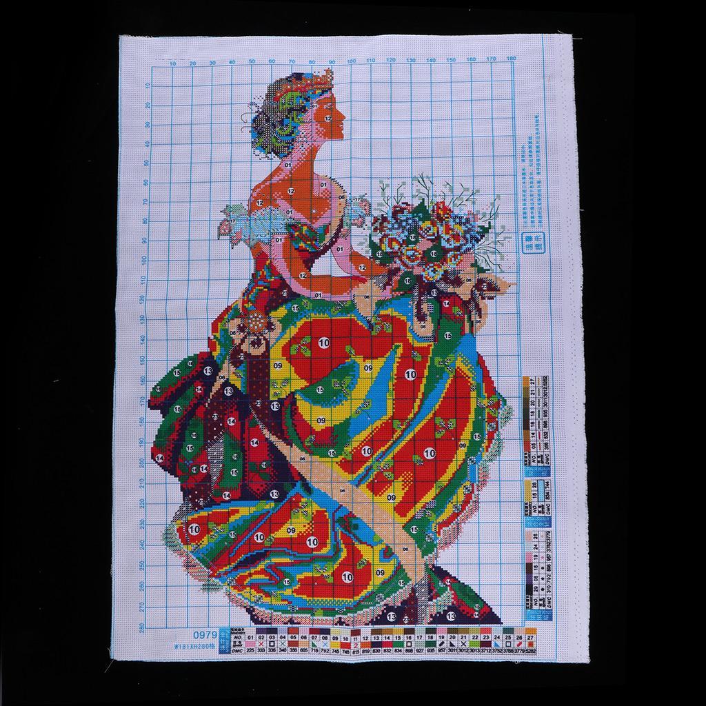 Pattern 11 Counted Cross Stitch Kits for Bedroom Wall Decor