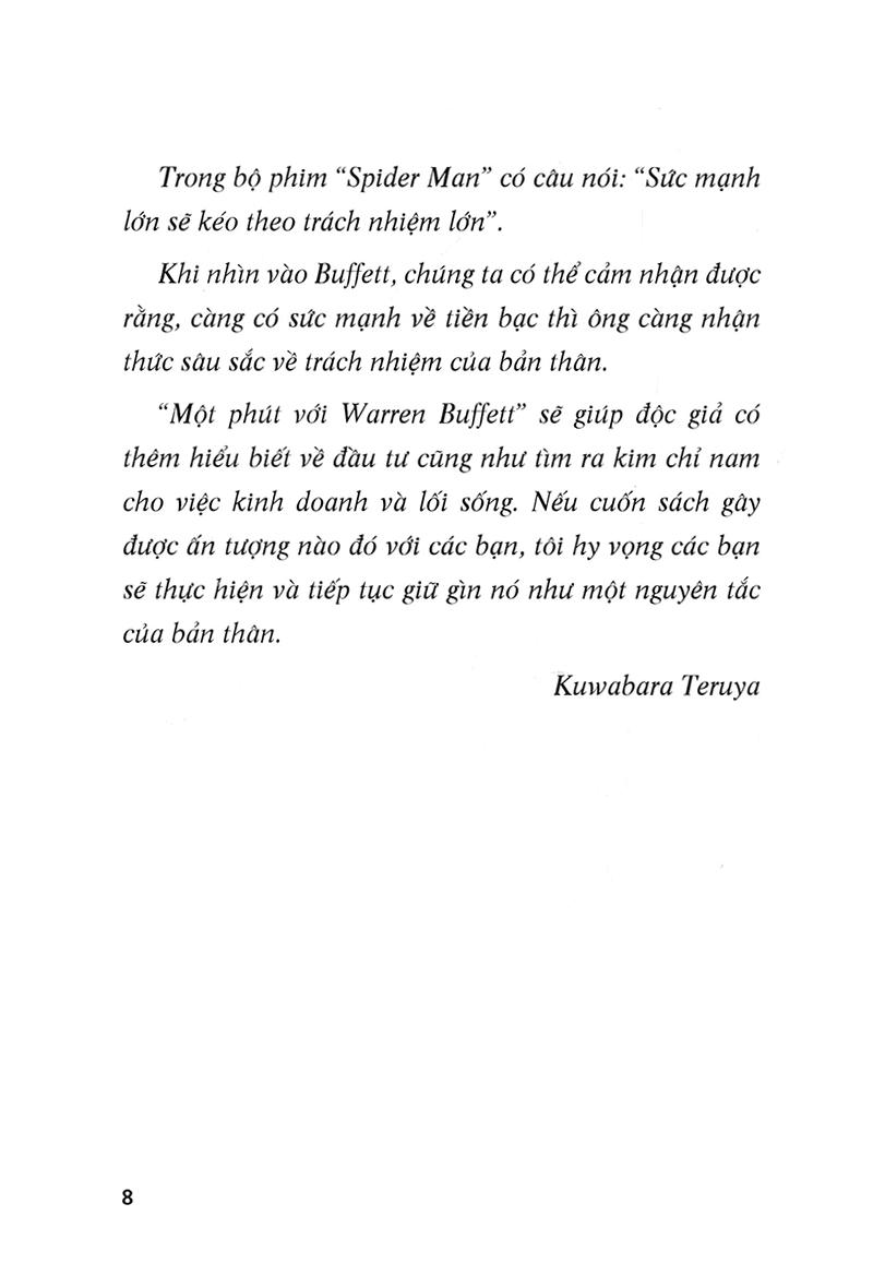 Một Phút Với Warren Buffett