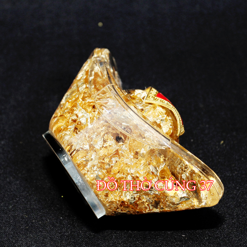 Thỏi vàng thủy tinh phong thủy