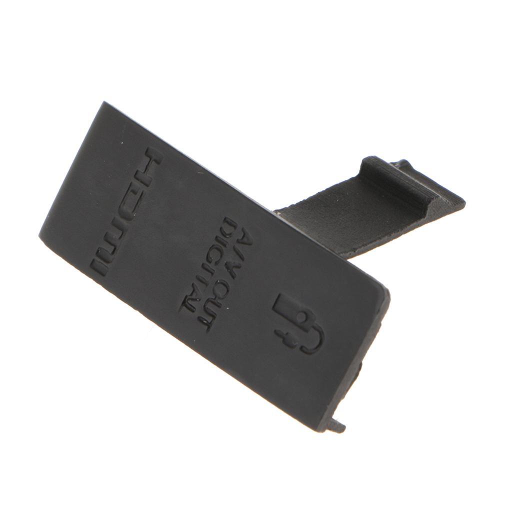 USB VIDEO OUT Rubber Dust Door Cover Lid Replacement For Canon EOS 500D