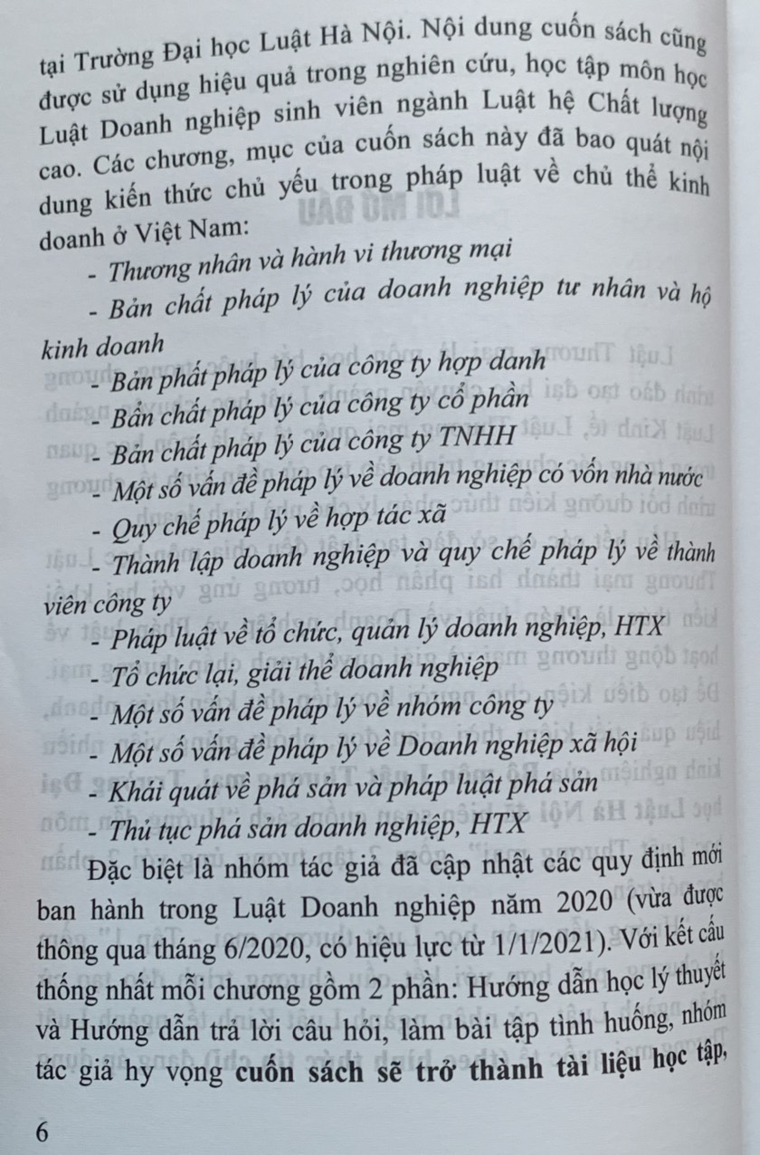 Hướng Dẫn Môn Học Luật Thương Mại