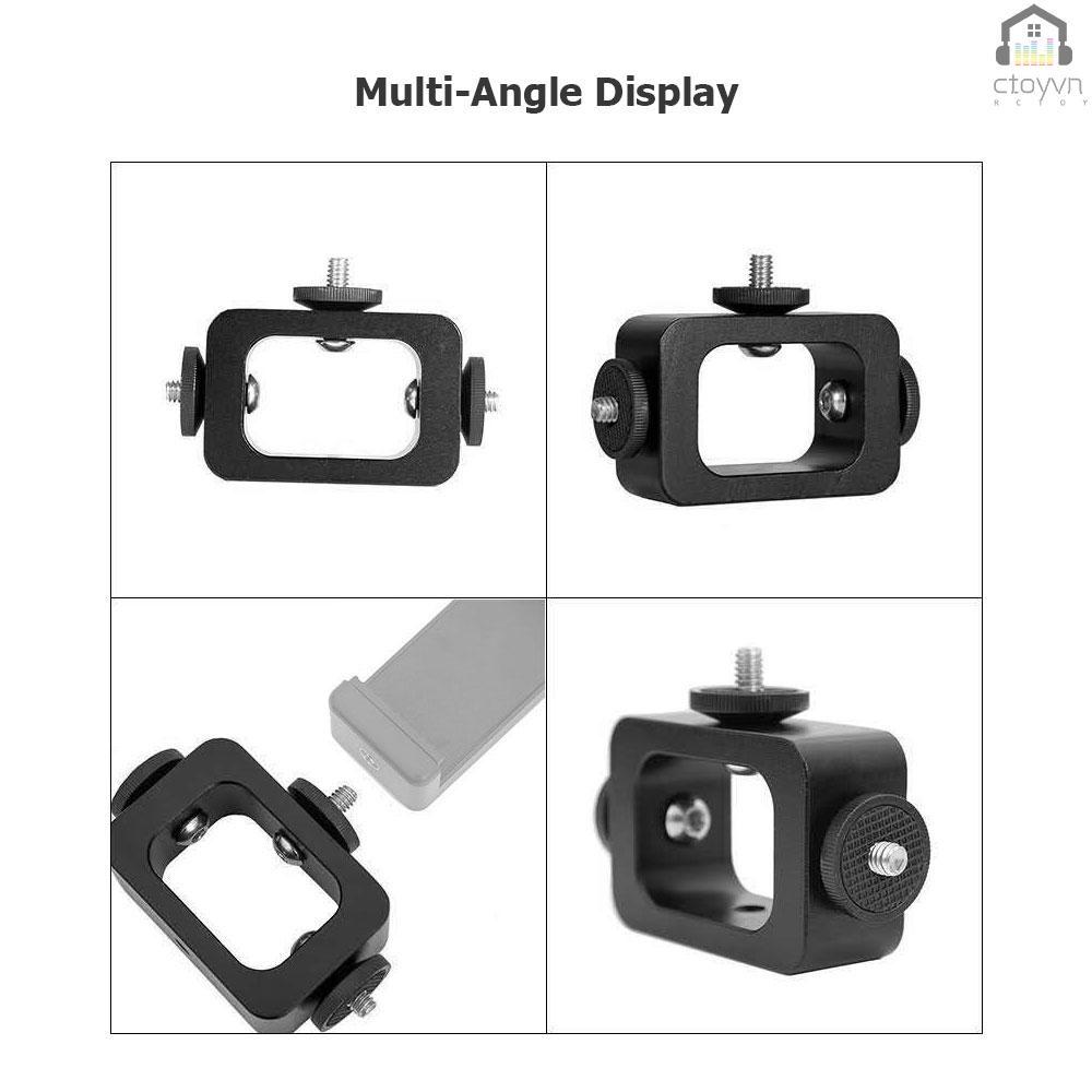 Giá đỡ kim loại mở rộng 3 chân với ốc vít 1/4 inch hỗ trợ live stream