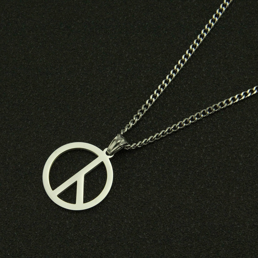 Dây chuyền mắt xích phối biểu tượng phong cách