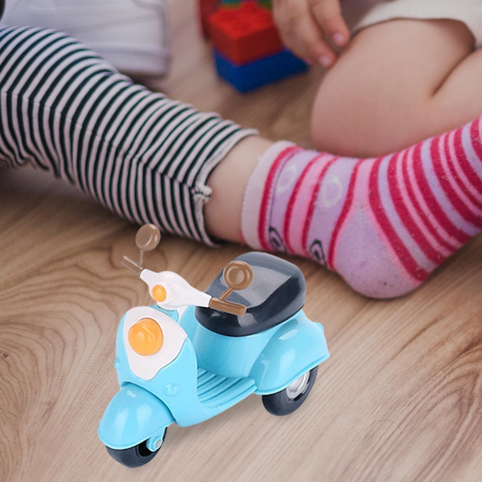 1/12 Dollhouse Tricycle Dollhouse Furniture Toy Accessories Decor Ornament High Simulation Kids Trike Children Play Doll Toy