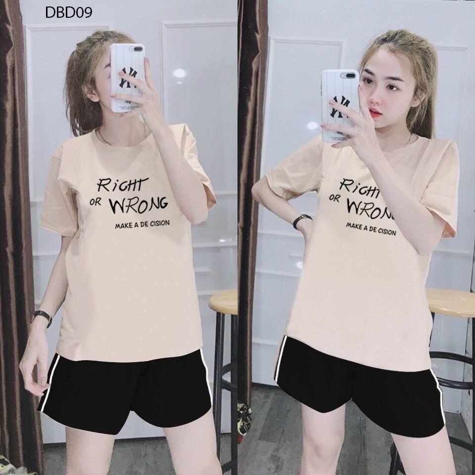 BỘ THUN COTTON MẶC NHÀ BAO XINH